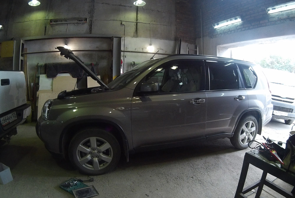 Отключение DPF cажевого фильтра Nissan Extrail 2010