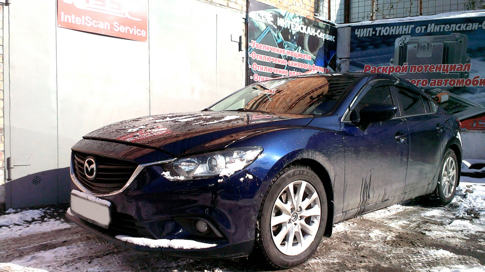MAZDA M6 2500cc — увеличение мощности